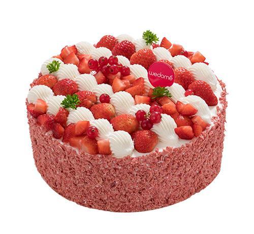 草莓丝绒蛋糕