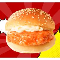 奥尔良鸡肉汉堡面包