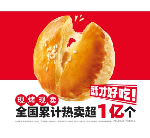 80层酥皮老婆饼糕点(1个)