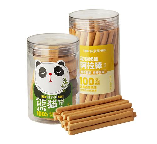 Q萌趣味組合（熊貓餅干+阿拉棒餅干）
