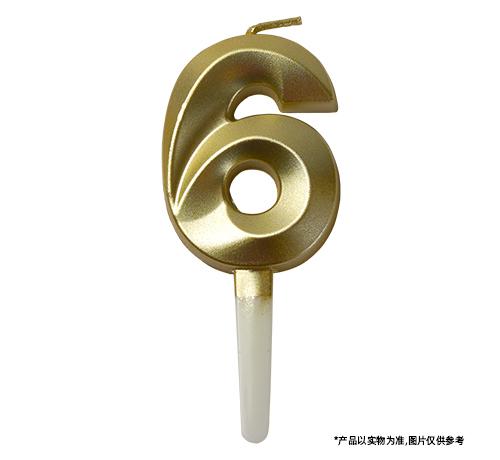 数字蜡烛6