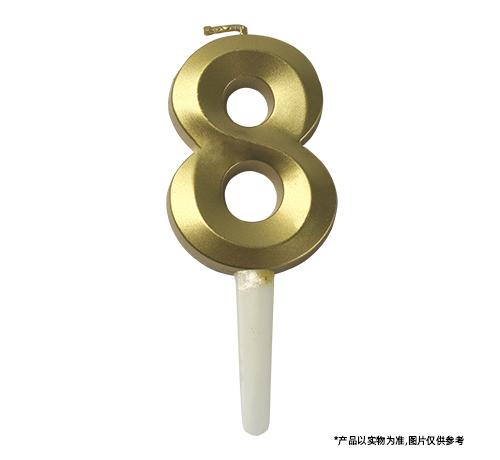 数字蜡烛8