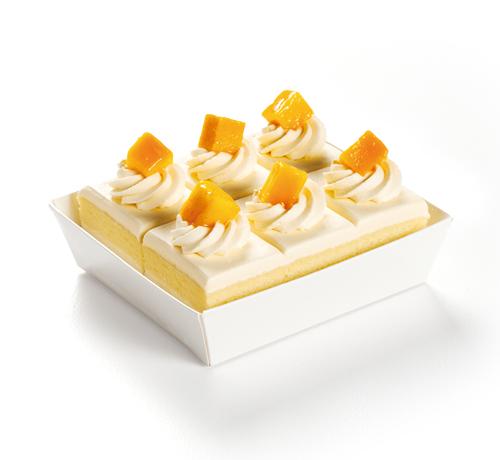 芒果奶油格格蛋糕 _蛋糕_面包_味多美官网_蛋糕订购,100%使用天然奶油