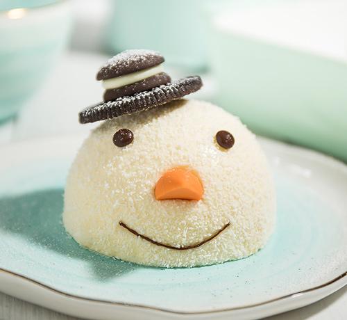 小雪人蛋糕圣诞节专款snowbabycake