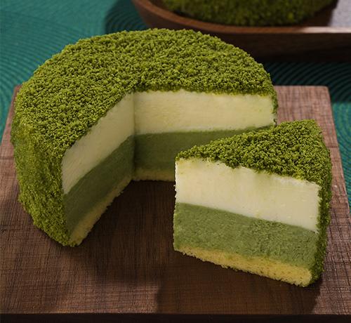 大麦若叶双倍芝士蛋糕