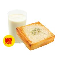 芝士薯泥三文治面包+豆浆（赠送）