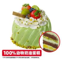 开心果雪顶蛋糕