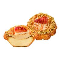 焦糖奶皮子可颂挞糕点